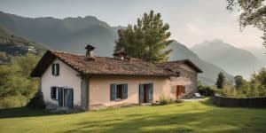 rural farmhouse in Ticino