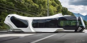 futuristic public transportation in Ticino