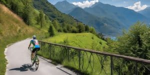 cycling trail in Ticino